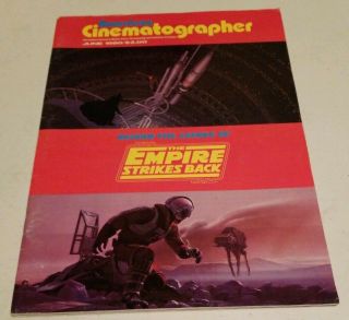 American Cinematographer Vol 61 6 1980 Empire Strikes Back Star Wars Rare,  Fine