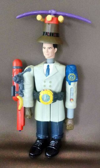 Rare Vintage Inspector Gadget Doll Complete With Watch Belt