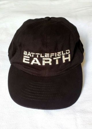 Rare 2000 Battlefield Earth Movie Promo Hat - John Travolta Terl L Ron Hubbard