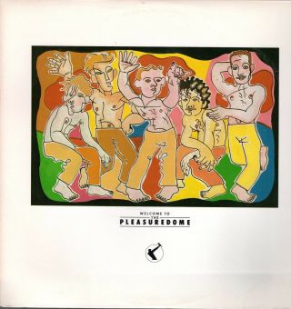 Rare Vintage Vinyl - Welcome To The Pleasuredome - Island 90232 - 1 - H - Nm