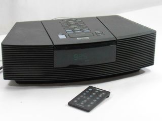 Bose Wave Music System Am/fm Radio Cd Player Awrc - 1g And Remote Alarm Clock Rare