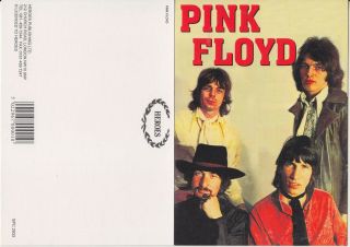 Pink Floyd 8 Postcards In Near Mega Rare