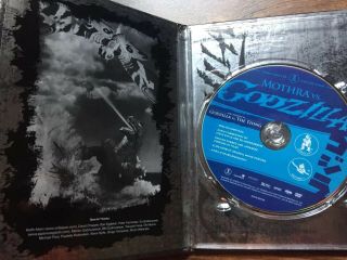 Mothra Vs.  Godzilla (DVD,  2007) rare kaiju sci - fi Japan monster OOP Master Toho 2