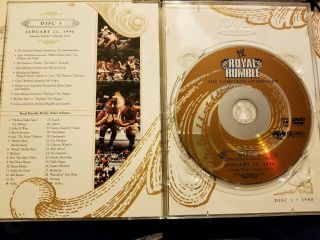 WWE - Royal Rumble Anthology: Vol.  1 (DVD,  2007,  5 - Disc Set) Rare 5