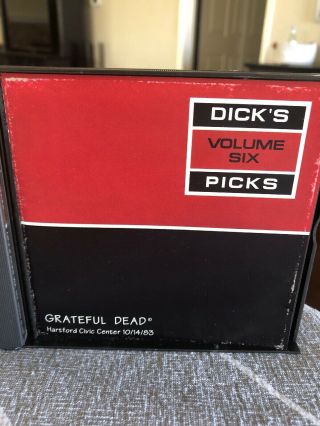 Grateful Dead: Dick ' s Picks Volume 6,  Hartford CT 10/14/1983 3 CD’s,  Rare & OOP 6