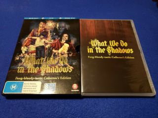 What We Do In The Shadows Blu - Ray Ultra Rare Collector 