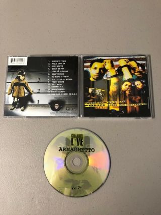 Channel Live Armaghetto 2000 Cd Rare Oop Late 90s East Coast Hip - Hop/nj Rap