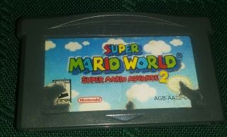 Mario World 2 Nintendo Gameboy Advance Video Game Rare Authentic