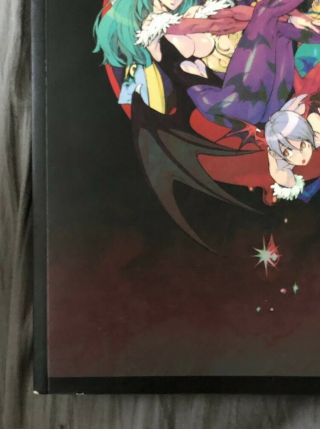 Darkstalkers: Official Complete Video Game Art Book Rare 2