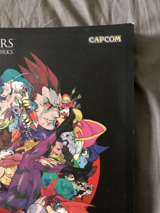 Darkstalkers: Official Complete Video Game Art Book Rare 4