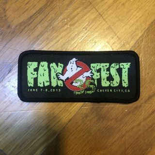 Ghostbusters Fan Fest 35th Anniversary Patch 2019 Logo Patch Rare