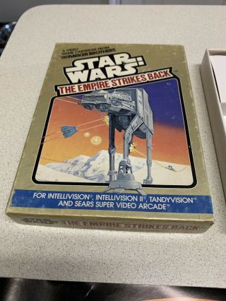 Star Wars: The Empire Strikes Back (Intellivision,  1983) Rare & Very HTF CIB 2