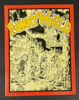 1970 Summer Issue No.  12 Published By Mike Barrier Funny World $1.  00 Rare