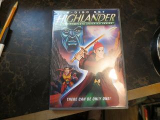 Highlander: The Complete Animated Series (dvd,  2009,  4 - Disc Set) Rare Rare Rare