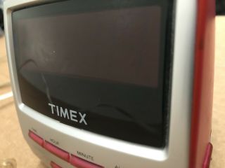 Vintage and Rare iMac Timex alarm clock in Pink.  T132R 5