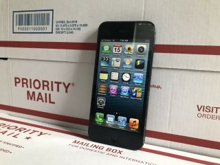 Apple Iphone 5  16gb Black (rare Ios 6)