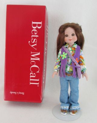 Mib Tonner Rare Betsy Mccall Brown Hair - Hippie Outfit