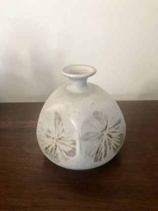 Rare Mid - Century Robert Maxwell Five - Side Bud Vase