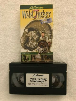 Lohman Wild Turkey Challenge 7 (2001) - Vhs Movie - Hunting - Outland Sports - Rare