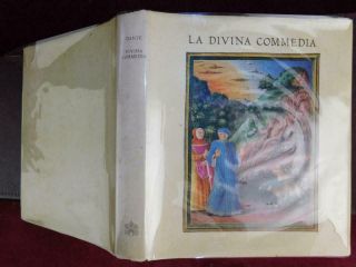 Dante: La Divina Comedia/catholic/rare,  Presented By Pope Paul Vi At Vatican Ii