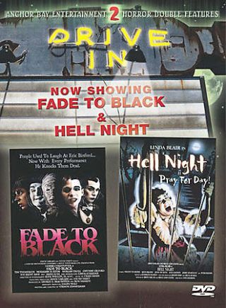 Fade To Black/hell Night (dvd,  1981) Disc Only - No Case Rare & Oop (4h)