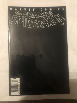 Spiderman 36 Vol.  2 Newsstand Upc Variant Rare Htf Marvel Comics
