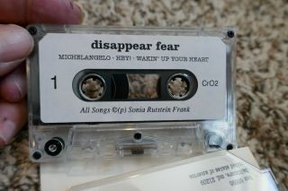 Disappear Fear - Rare Early Demo Tape Cassette No Record Label