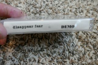 Disappear Fear - Rare Early Demo Tape Cassette No Record Label 2