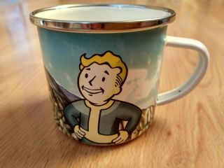 Fallout Promotional Mug Cup Very Rare Vault Boy Official