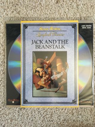 Hanna Barbera’s Jack And The Beanstalk Laserdisc - Very Rare