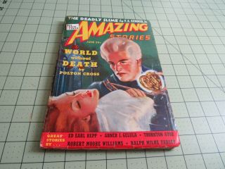 Stories June 1939 Issue Rare Vintage Science Fiction Pulp