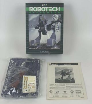 Revell Robotech Defenders Exaxes Complete Rare Vintage 1145 80s Model