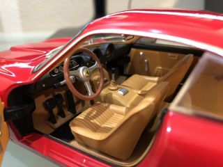 1/18 Hot Wheels Elite Ferrari 250 GT Berlinetta Lusso - Rosso Corsa Red RARE 7