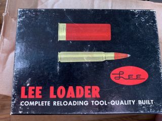 Vintage Early Lee Loader Hand Loader For 222 - Rare
