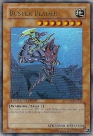 Yugioh Buster Blader - Yap1 - En006 - Ultra Rare - Limited Edition Moderately Play