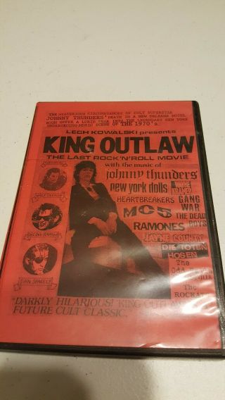 Johnny Thunders Doc Rare Punk: King Outlaw Born To Lose Last Rock N Roll Movie