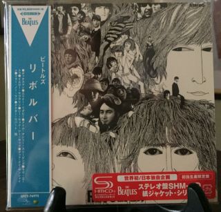 Beatles - Revolver,  1st Press Japan Mini Lp Shm Cd W/obi Uicy - 76972 Oop Very Rare