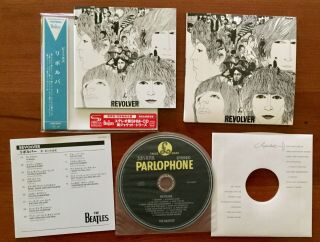 BEATLES - Revolver,  1st Press Japan MINI LP SHM CD w/OBI UICY - 76972 OOP Very Rare 3