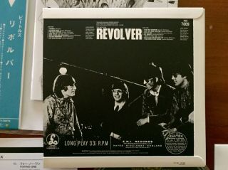 BEATLES - Revolver,  1st Press Japan MINI LP SHM CD w/OBI UICY - 76972 OOP Very Rare 4