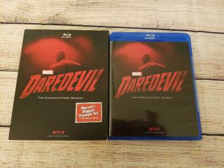 Daredevil: The Complete First Season Blu - Ray.  Oop W/ Rare Slipcover.  Marvel