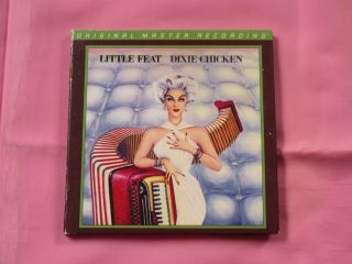 Little Feat Dixie Chicken Rare Oop Ltd Ed Mobile Fidelity Sound Lab 24kt Gold Cd