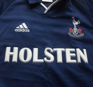 Tottenham Hotspur 2000 2001 Away Shirt Rare Holsten (l)