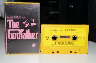 The Godfather Soundtrack/very Rare/cassette/collectors Import/fully Play