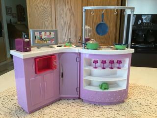 Barbie My House Theresa Kitchen Furniture Play Set With Accessories Rare