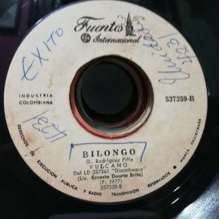 Vulcano Bilongo Very Rare Latin Funk Colombia 4 Listen