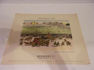 Rare Vintage Baseball 1878 Sports 11 X 14 Print Kessler 