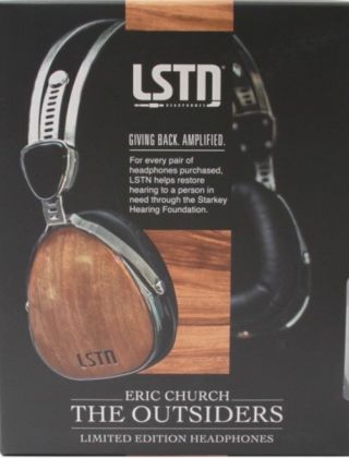Eric Church The Outsiders Limited Edition Lstn Headphones Rare
