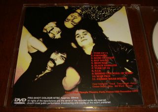 RARE DVD Black Sabbath - FULL 11 Track LIVE at Olympia Theatre Paris 12/19/1970 3