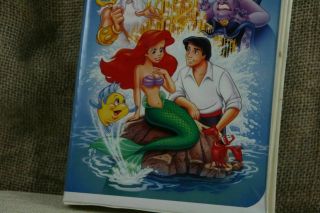 Walt Disney Classic: The Little Mermaid Black Diamond Classic Banned Cover RARE 3