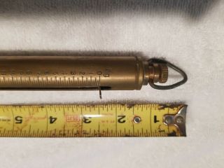RARE Vintage Brass Hanging Spring Scale ' Chatillon - N.  Y.  - U.  S.  A 50 lbs 3